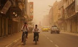 الأنواء الجوية: طقس حار مع غبار خفيف ودرجات خمسينية